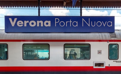 Bahnhof in Verona