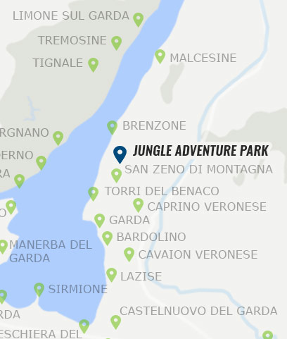 Jungle Adventure Park Standort
