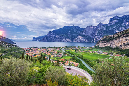 Mietwagen Routen am Gardasee