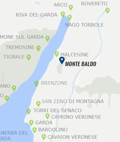 Monte Baldo Standort Monte Baldo Standort
