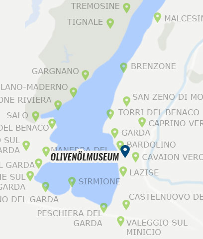 Olivenölmuseum in Cisano Standort