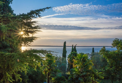 Toller Blick auf den Gardasee