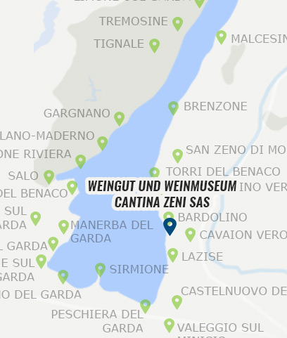 Weingut und Weinmuseum Cantina Zeni Sas auf der Karte