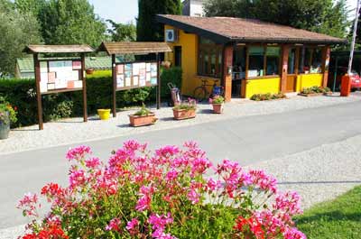 Camping Fontanelle Empfang