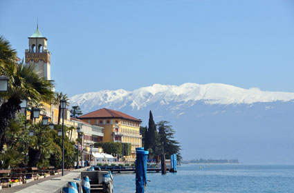 Blick auf Gardone Riviera