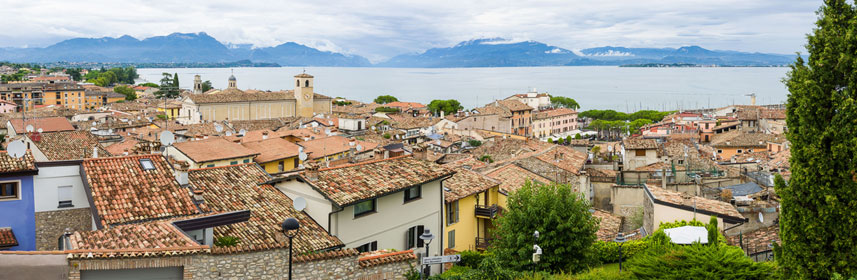 Blick über Desenzano del Garda