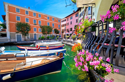 Wasserseite von Limone sul Garda