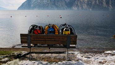 Tauchen im Gardasee